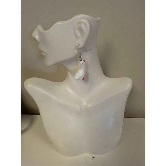 Goose Statement Earrings - Picture 2 of 3